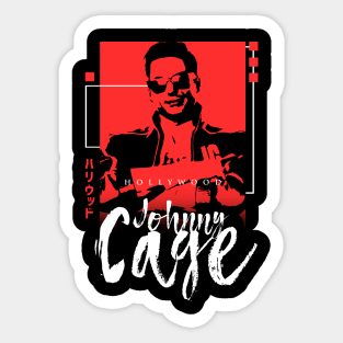 Hollywood Johnny Cage - Klose Kombat Sticker